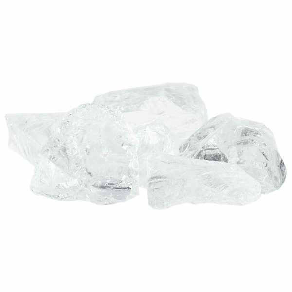 vidaXL Aia Kivid Valge 12 cm Klaas