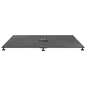 Základna pro slunečník Tmavě šedá 100 x 100 x 4 cm Ocel - obrázek 5