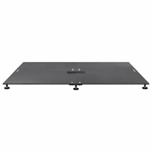 Základna pro slunečník Tmavě šedá 100 x 100 x 4 cm Ocel - obrázek 6