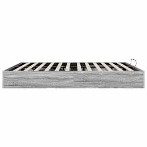 Ottoman postel Šedá Sonoma 203 x 180 x 25 cm Dřevěný materiál - obrázek 6