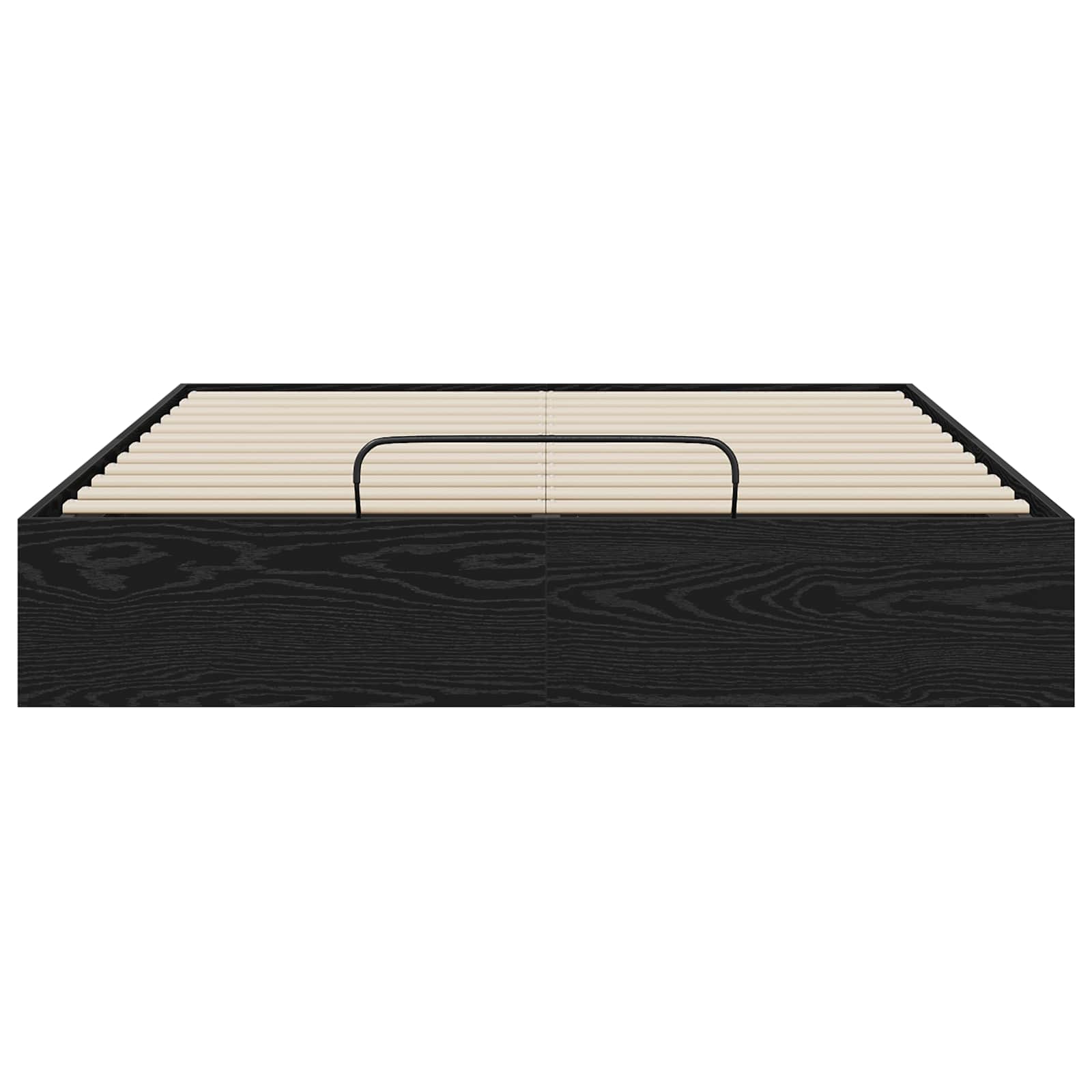 Ottoman Bedframe Zwart Eiken 193 x 120 x 25 cm Spaanplaat | luizaXL | Dé meubelwinkel voor elk interieur Ottoman Bedframe Zwart Eiken 193 x 120 x 25 cm Spaanplaat - Afbeelding 5