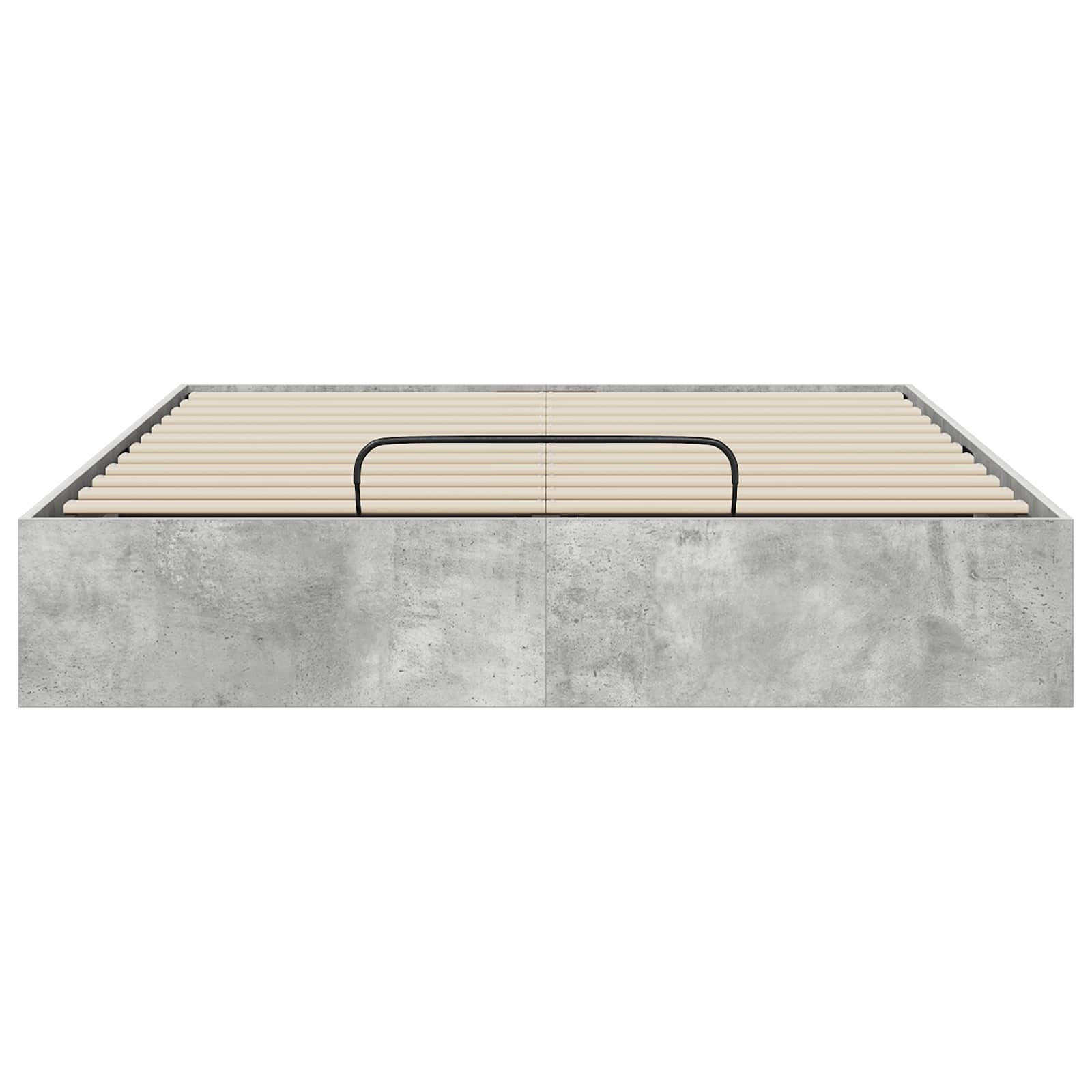 Ottoman postel Betonově Šedá 120 x 200 cm Dřevěný materiál - obrázek 5