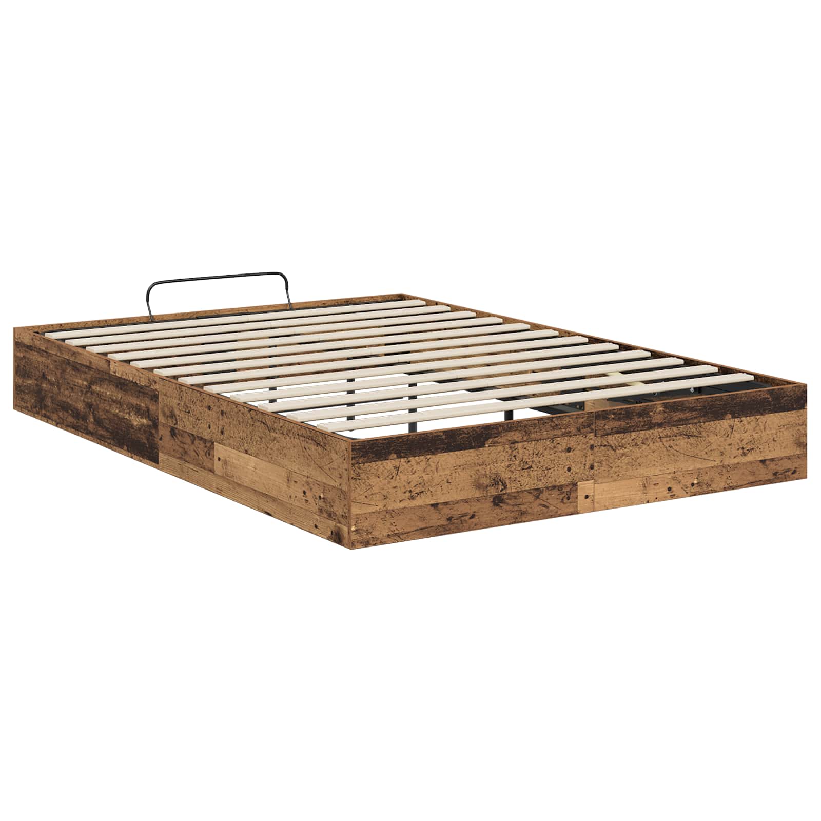 Ottoman postel Staré dřevo 203 x 120 x 25 cm Dřevěný materiál - obrázek 7