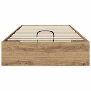 Ottoman postel Řemeslný Dub 100 x 200 cm Dřevěný materiál - obrázek 5