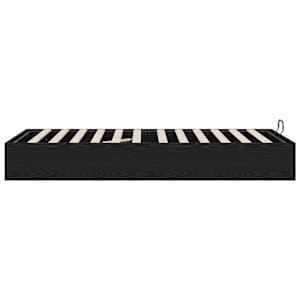 Ottoman postel Černý Dub 80,5 x 200 cm Dřevěný materiál - obrázek 6