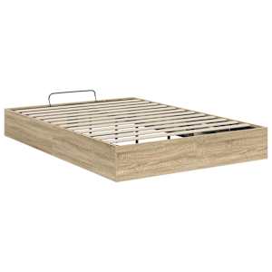 Ottoman postel Sonoma dub 193 x 140 x 25 cm Dřevěný materiál - obrázek 7