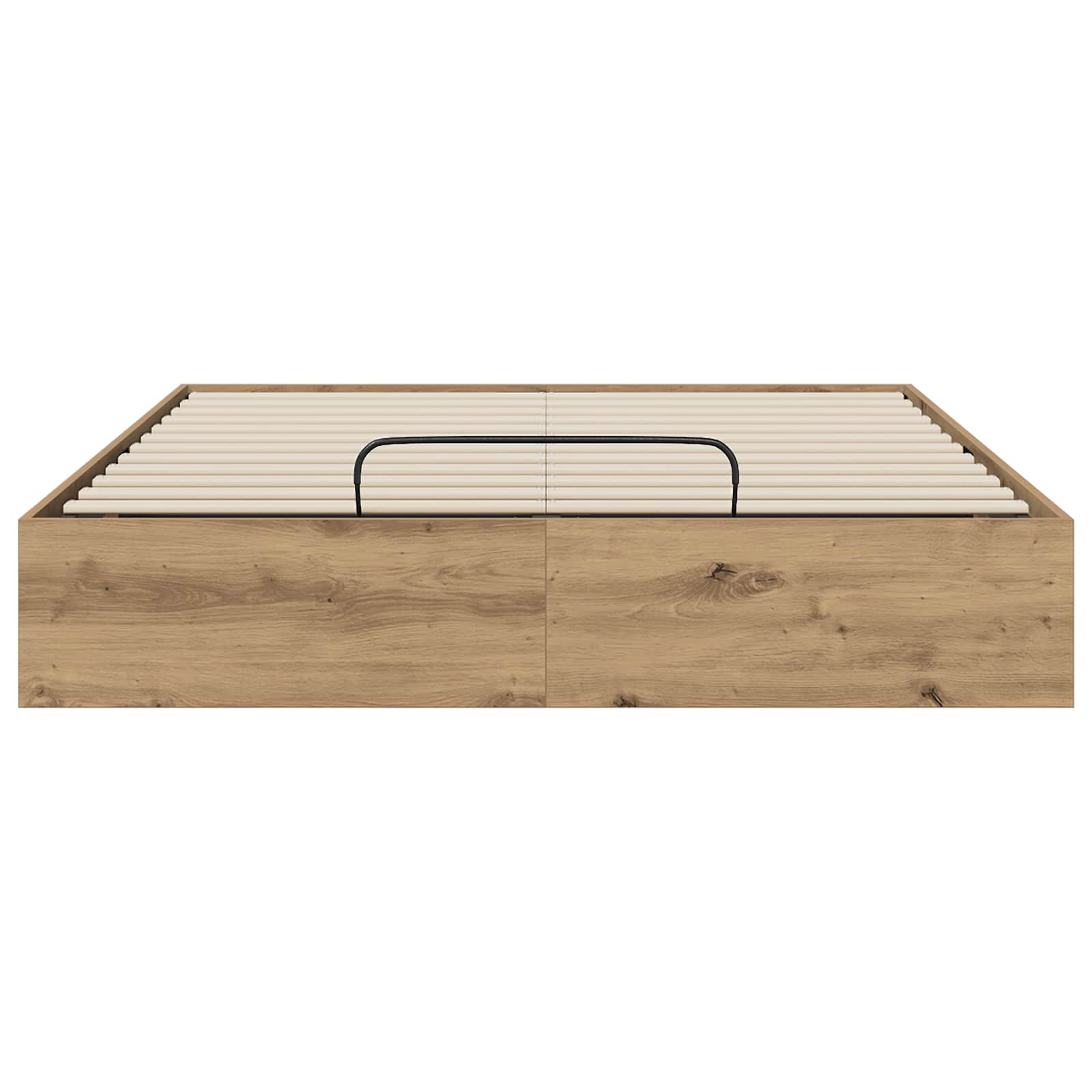 Ottoman postel Řemeslný Dub 140 x 200 cm Dřevěný materiál - obrázek 5