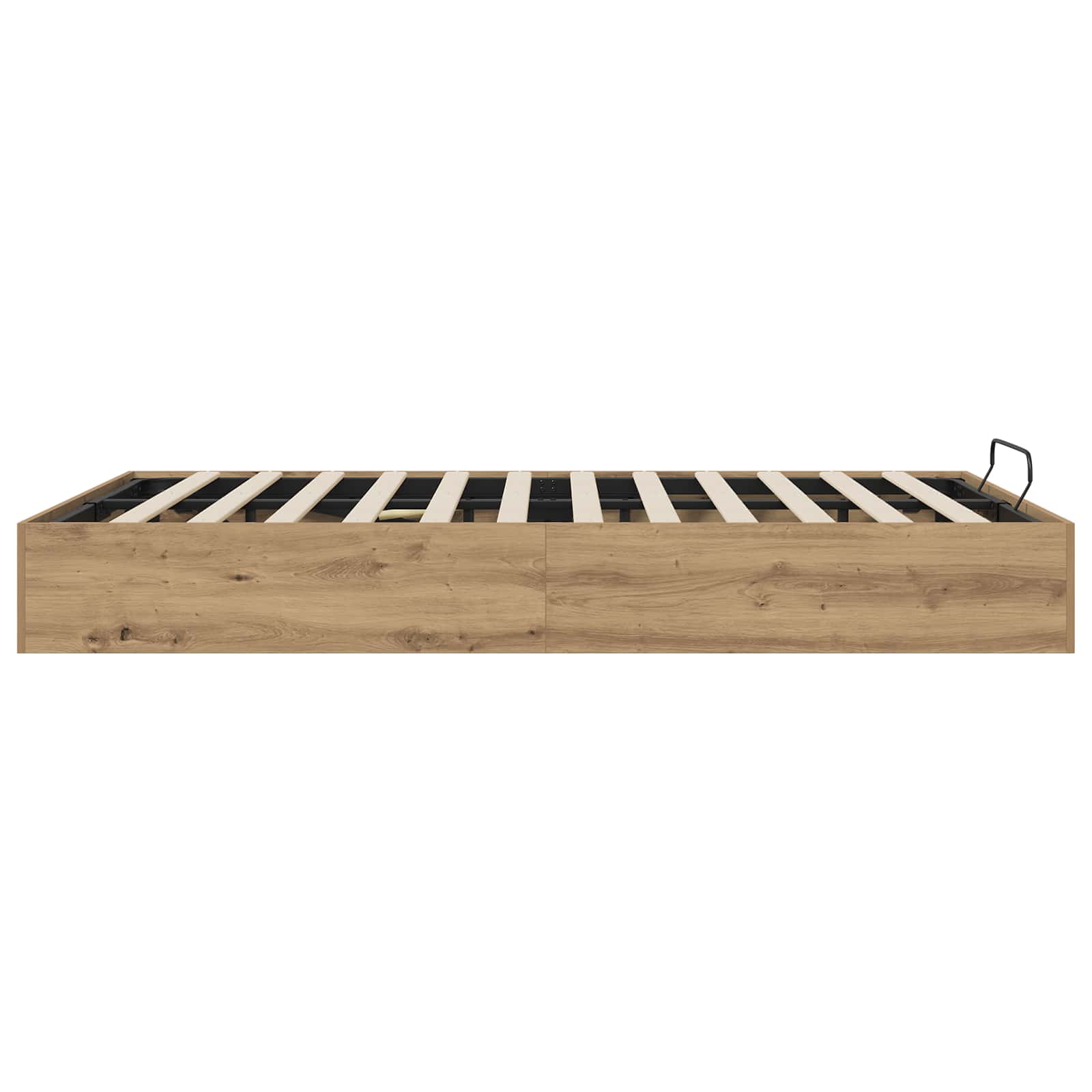 Ottoman postel Řemeslný Dub 140 x 200 cm Dřevěný materiál - obrázek 6
