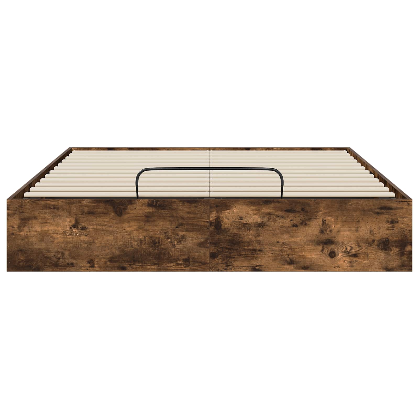 Ottoman postel Uzený Dub 193 x 120 x 25 cm Dřevěný materiál - obrázek 5