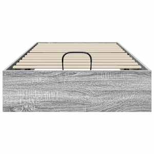 Ottoman postel Šedá Sonoma 193 x 90 x 25 cm Dřevěný materiál - obrázek 5