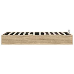 Ottoman postel Sonoma dub 75,5 x 190 cm Dřevěný materiál - obrázek 6