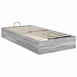 Ottoman postel Šedá Sonoma 193 x 75,5 x 25 cm Dřevěný materiál - obrázek 7