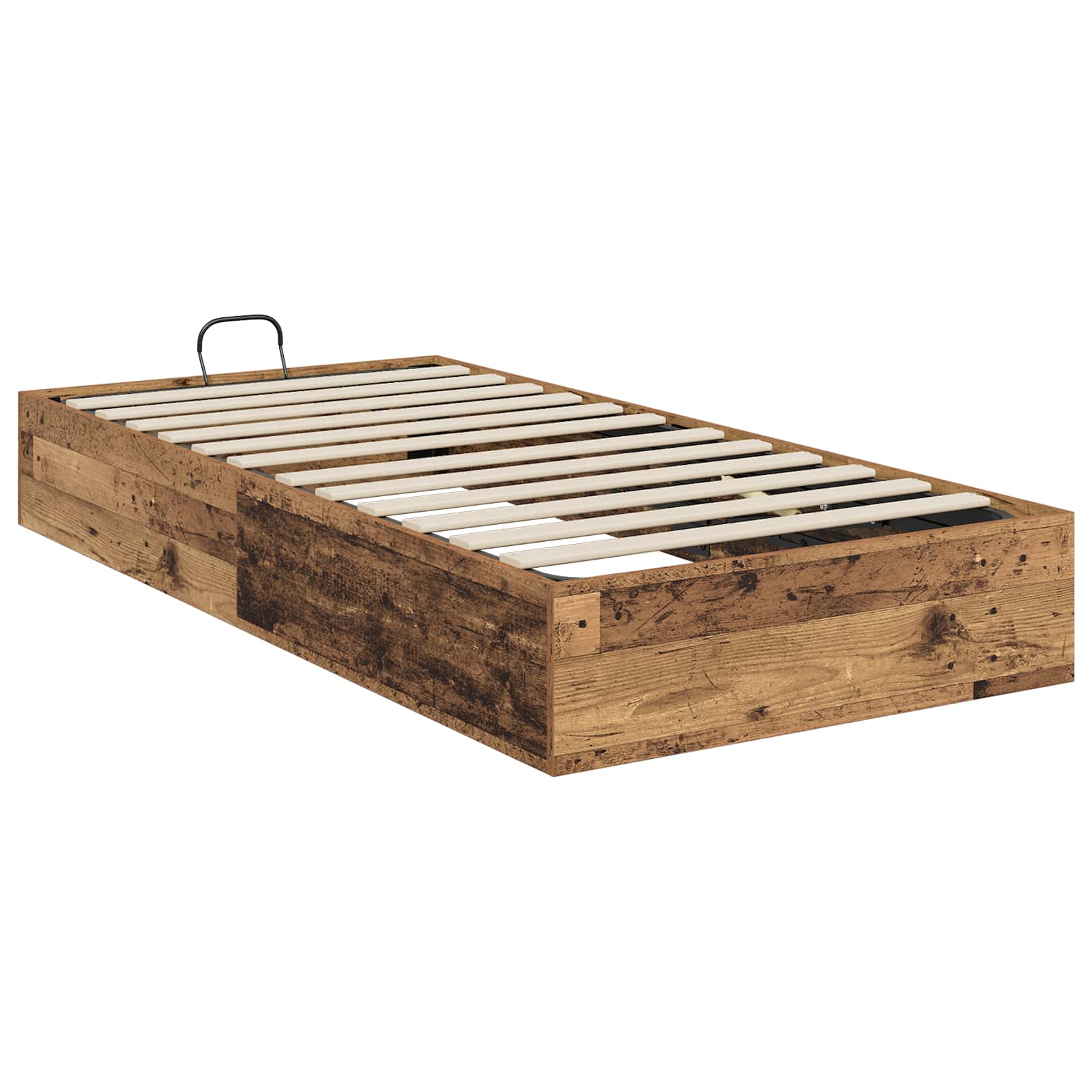 Ottoman postel Staré dřevo 75,5 x 190 cm Dřevěný materiál - obrázek 7