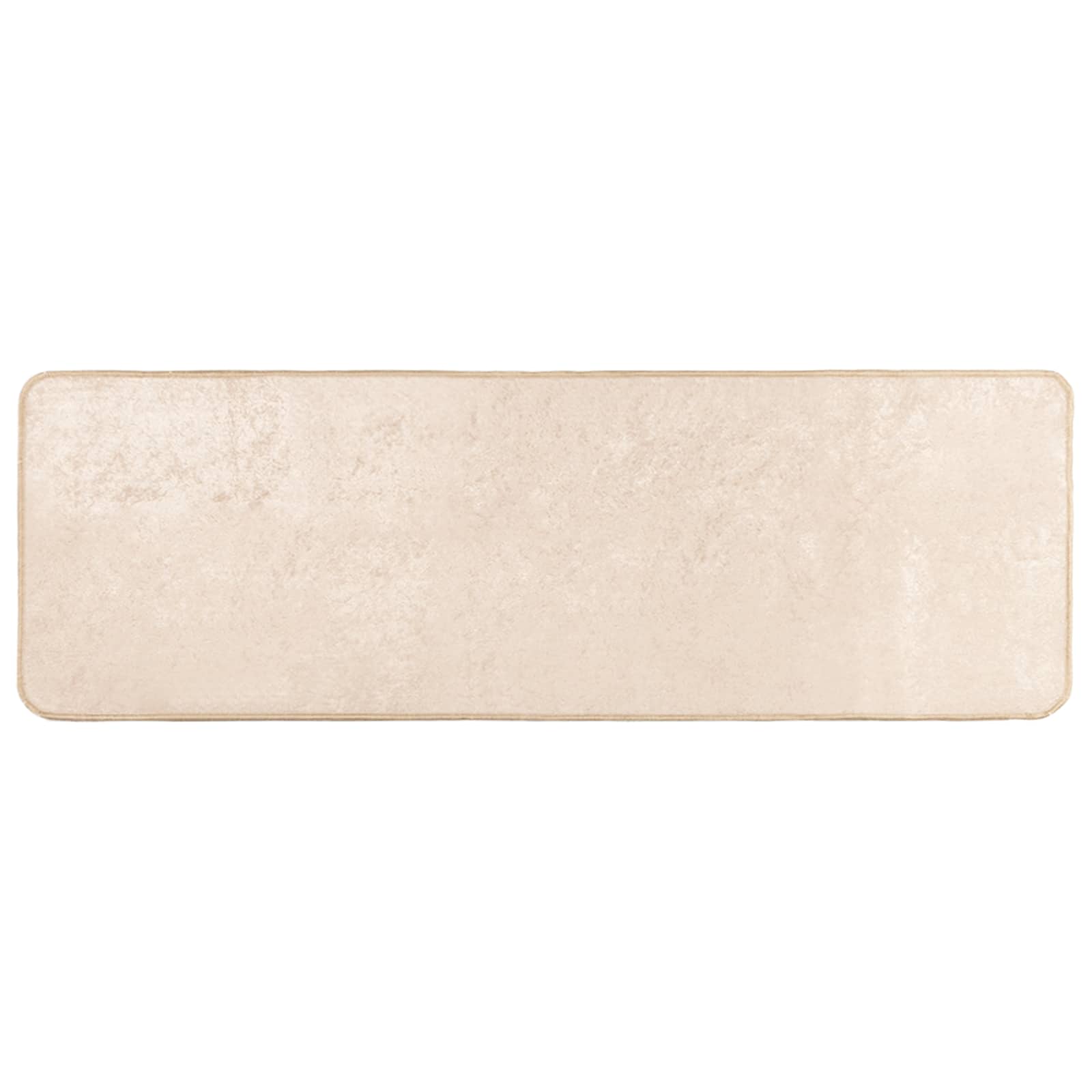 Vloerkleed Print Crème 150 x 50 cm Polyester en PVC image 2