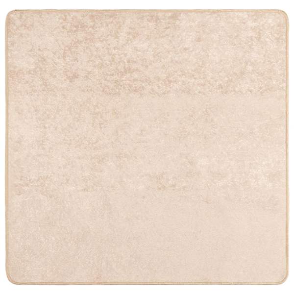 vidaXL Vaip R&auml;tikutoru MARSA Kreemjas 100 x 100 cm Pol&uuml;ester ja PVC