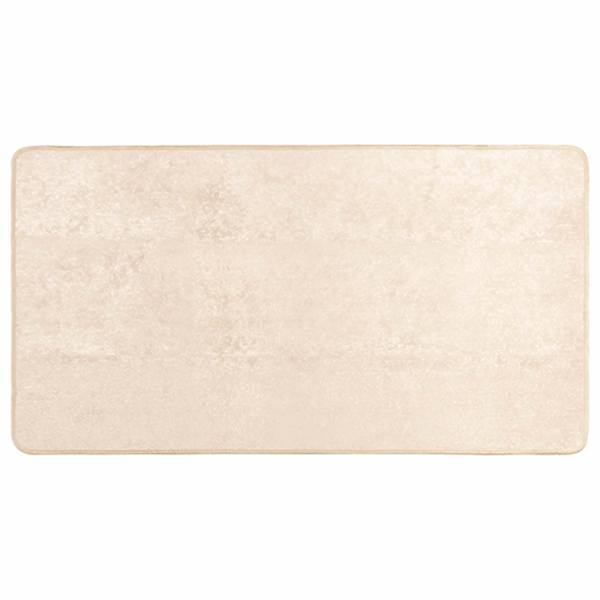 vidaXL Vaip R&auml;tikutoru MARSA Kreemjas 100 x 200 cm Pol&uuml;ester ja PVC
