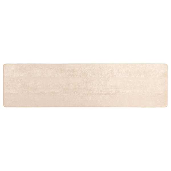 vidaXL Vaip R&auml;tikutoru MARSA Kreemjas 100 x 350 cm Pol&uuml;ester ja PVC