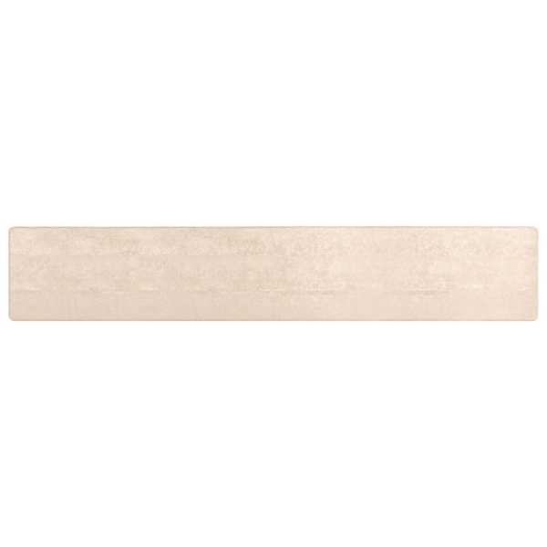 vidaXL Vaip R&auml;tikutoru MARSA Kreemjas 100 x 450 cm Pol&uuml;ester ja PVC