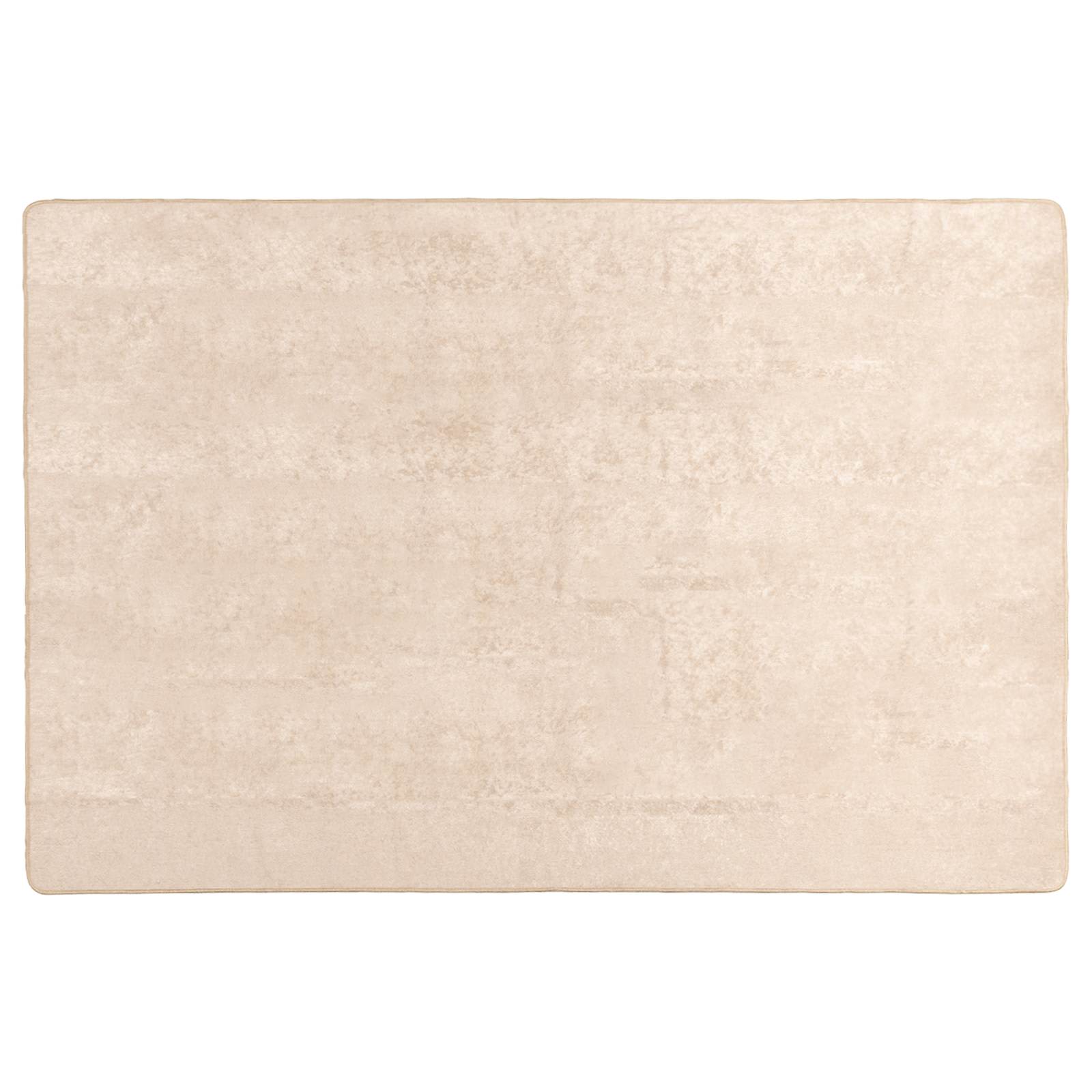 Thumbnail - vidaXL Teppichläufer MARSA Creme 170 x 120 cm Polyester und PVC