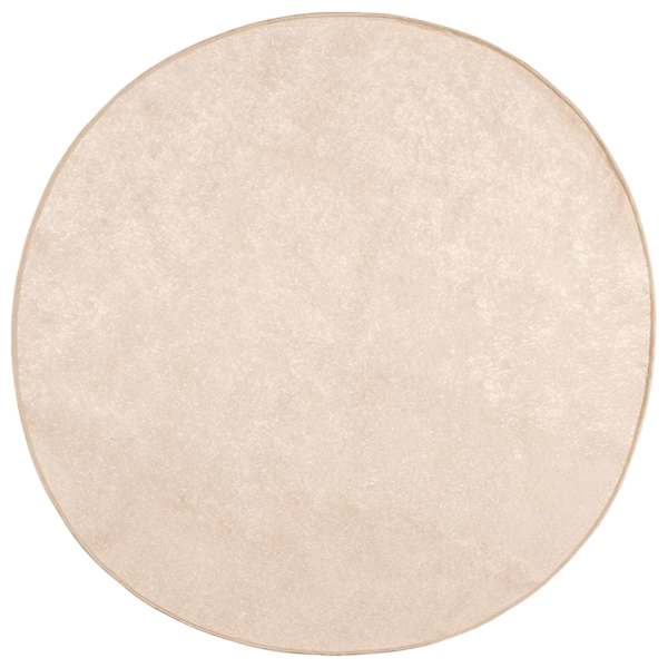 vidaXL Vaip R&auml;tikutoru MARSA Kreemjas 120 x 120 cm Pol&uuml;ester ja PVC