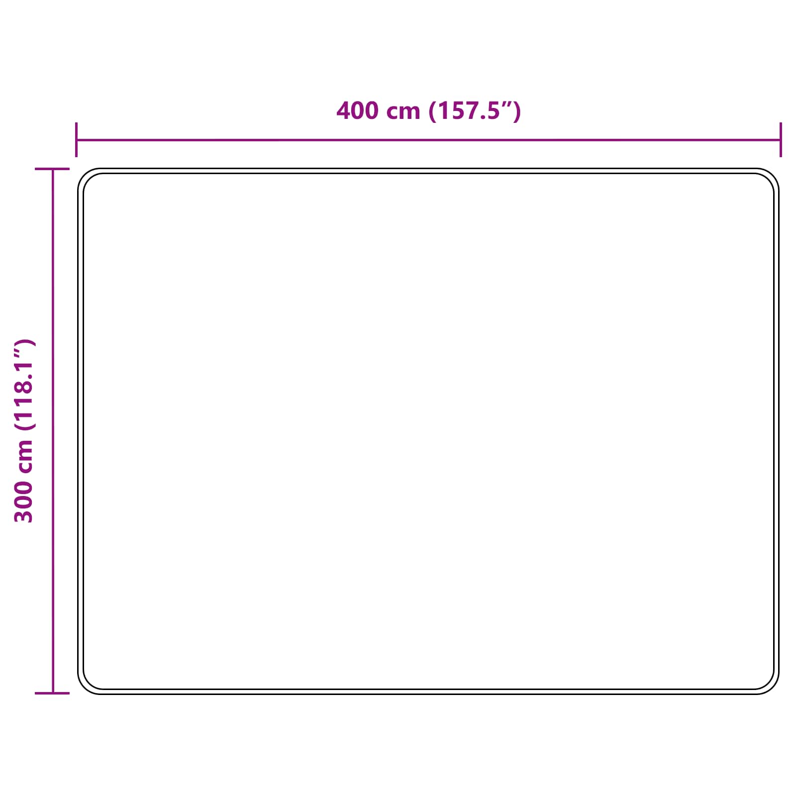 Vloerkleedloper MARSA Beige 300 x 400 cm Polyester en PVC image 7