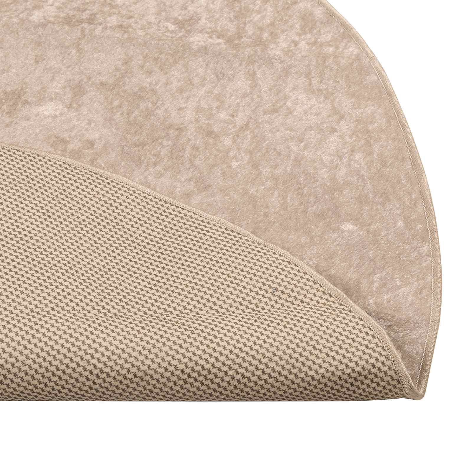 Vloerkleedloper MARSA Beige 120 x 120 cm Polyester en PVC image 4