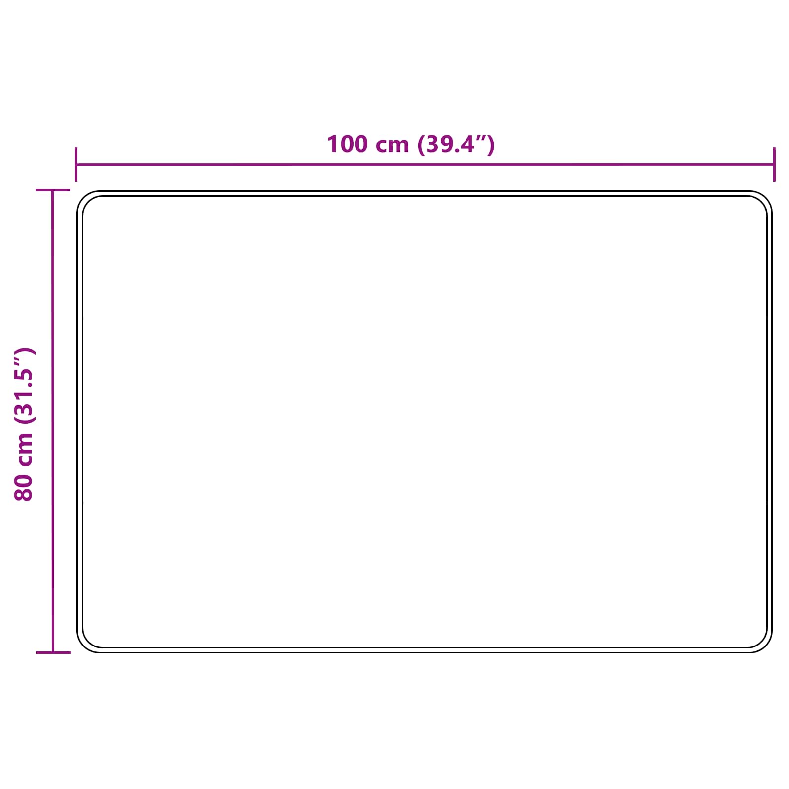 Vloerkleedloper MARSA Zand 80 x 100 cm Polyester en PVC image 7