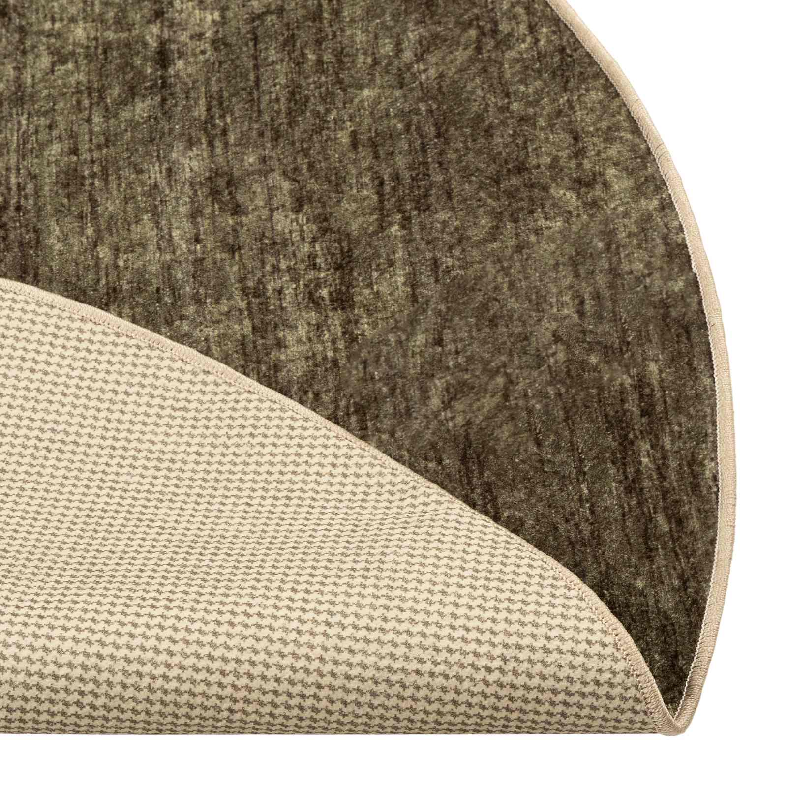 Vloerkleedloper MARSA Bosgroen Ø 120 cm Polyester en PVC image 4