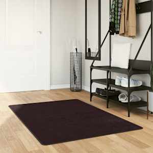 Běhoun MARSA Antracit 80 x 100 cm Polyester a PVC - obrázek 1