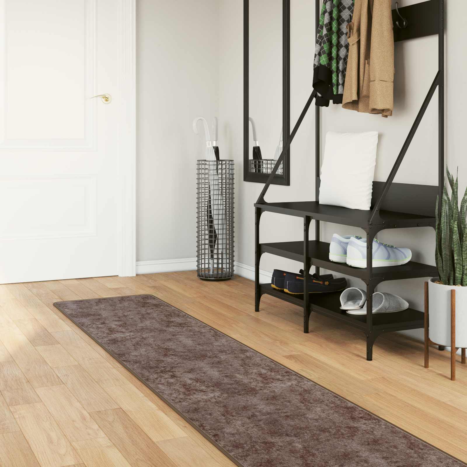 Каса за килим MARSA Сив 400 x 50 см Полиестер и PVC