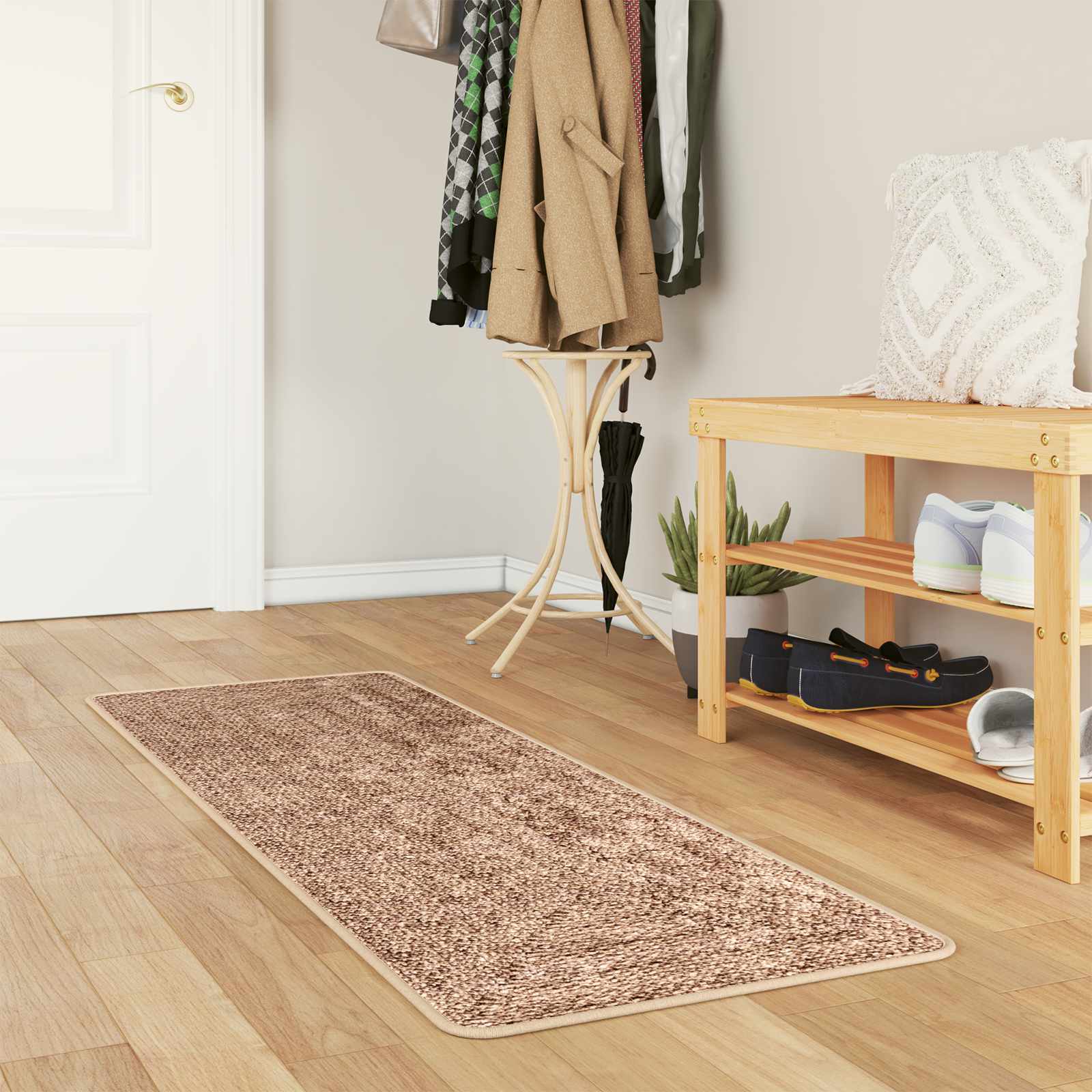 Vloerkleedloper MARSA Geel 50 x 100 cm Polyester en PVC image 1