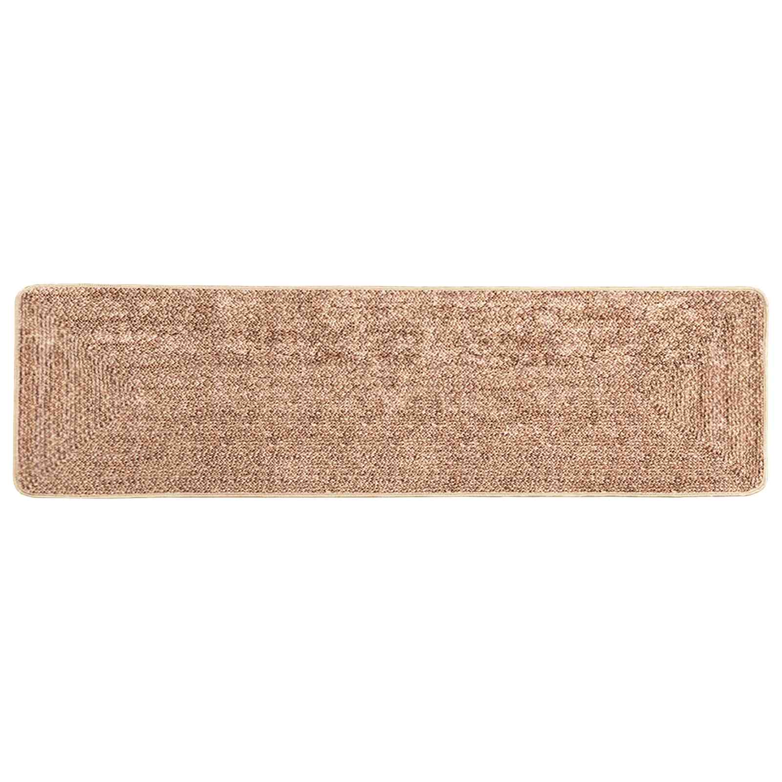 VidaXL Tapijt Runner Marsa Geel 50 X 200 Cm Polyester En Pvc