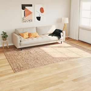 Běhoun MARSA Žlutá 190 x 300 cm Polyester a PVC - obrázek 1