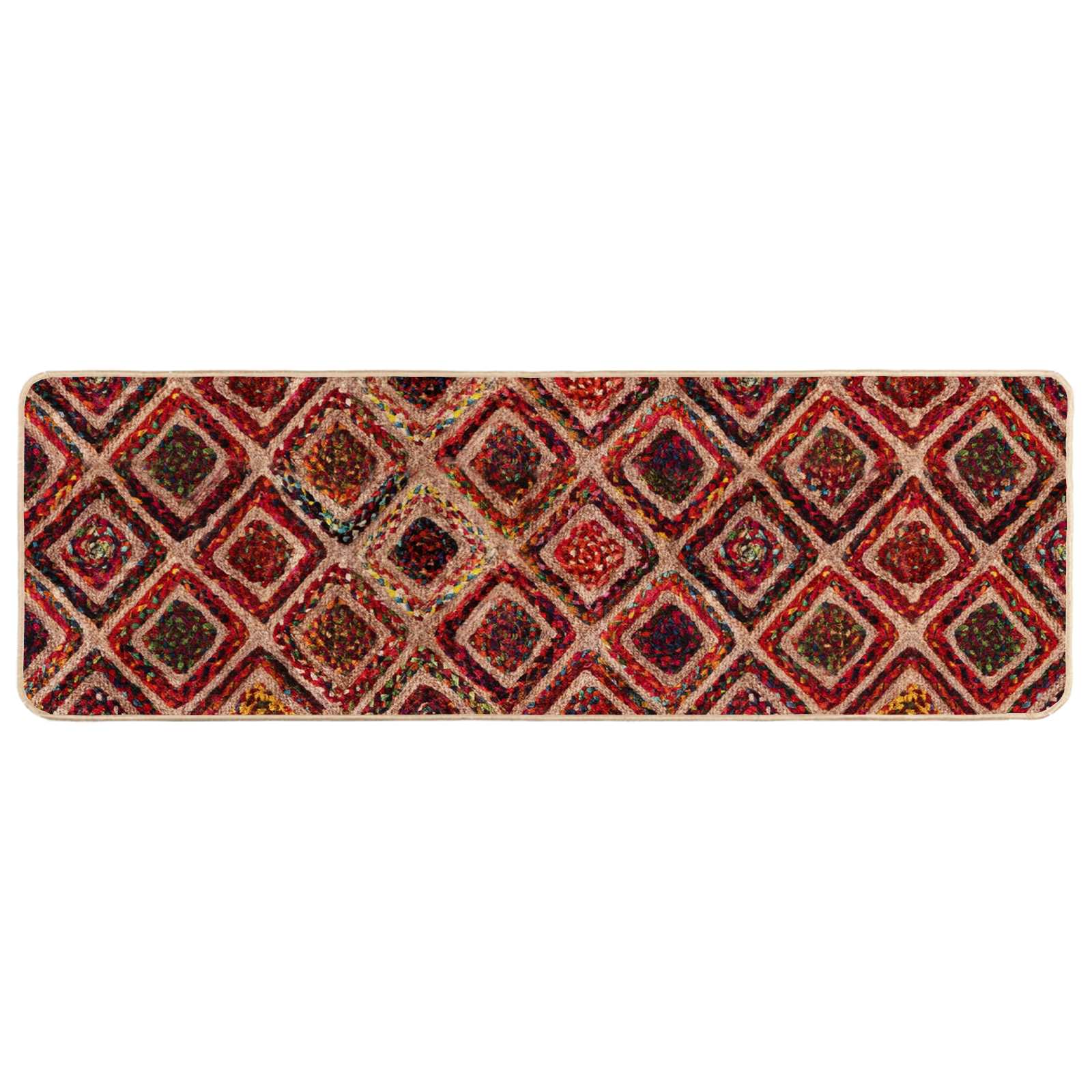 Vloerkleedloper MARSA Multikleur 50 x 100 cm Polyester en PVC image 2