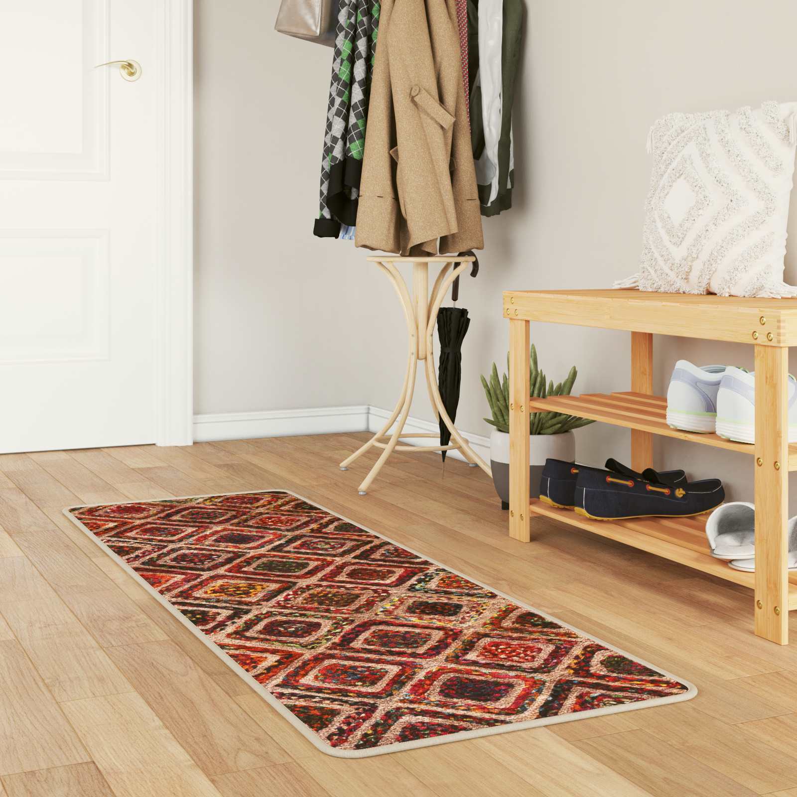 Vloerkleedloper MARSA Multikleur 50 x 150 cm Polyester en PVC image 1