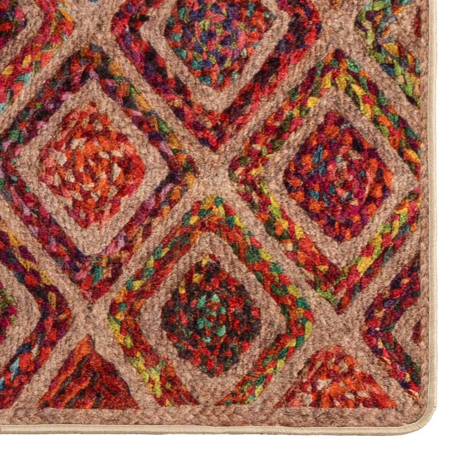 Vloerkleedloper MARSA Multikleur 80 x 450 cm Polyester en PVC image 5