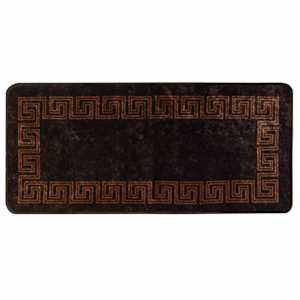 Běhoun MARSA Černý 50 x 100 cm Polyester a PVC - obrázek 2