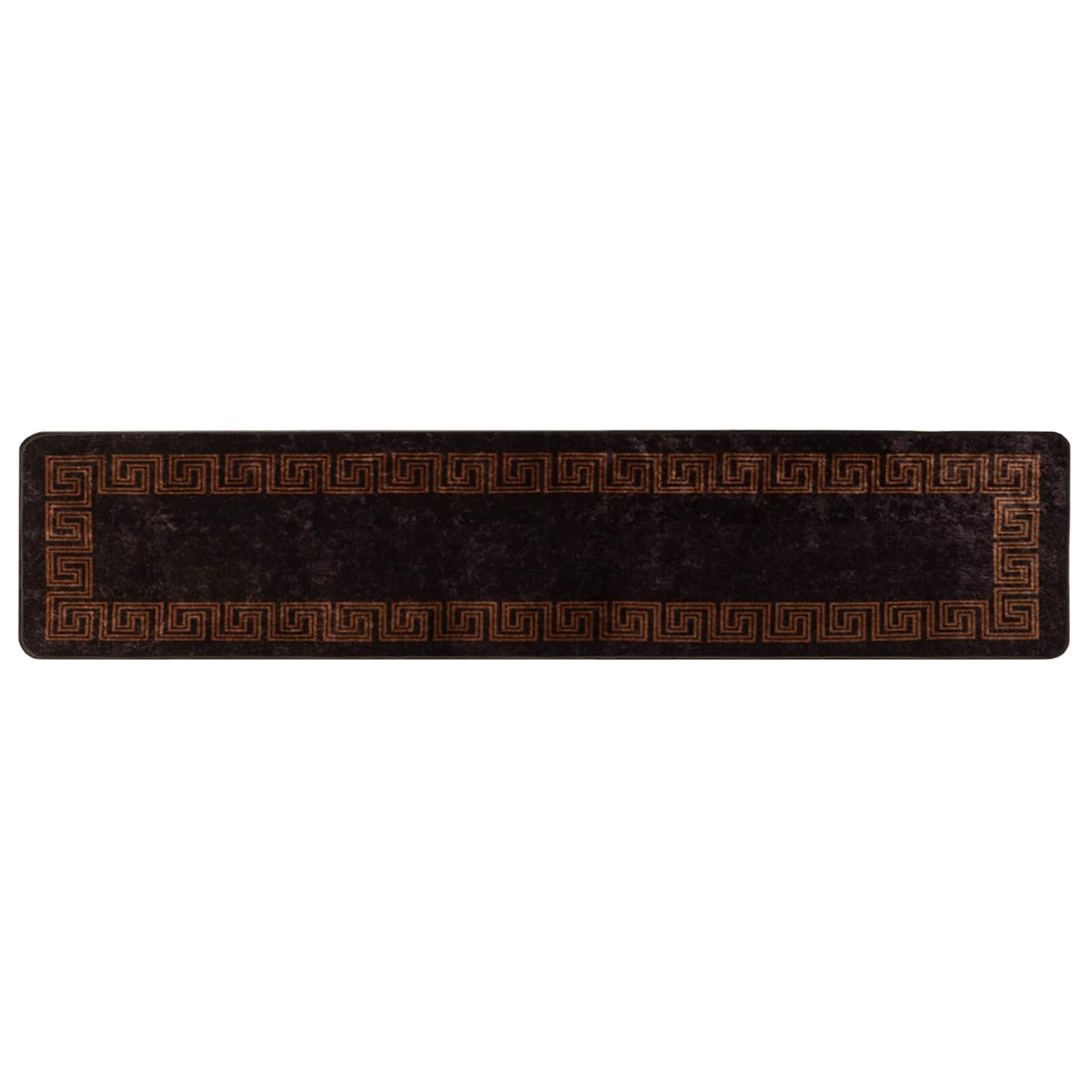 vidaXL Behúň MARSA Čierna 50 x 300 cm Polyester a PVC