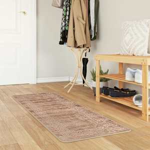 Běhoun MARSA Bílý 50 x 100 cm Polyester a PVC - obrázek 1