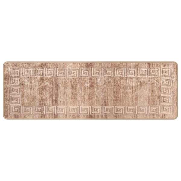 vidaXL Vaip R&auml;tikutoru MARSA Valge 50 x 150 cm Pol&uuml;ester ja PVC