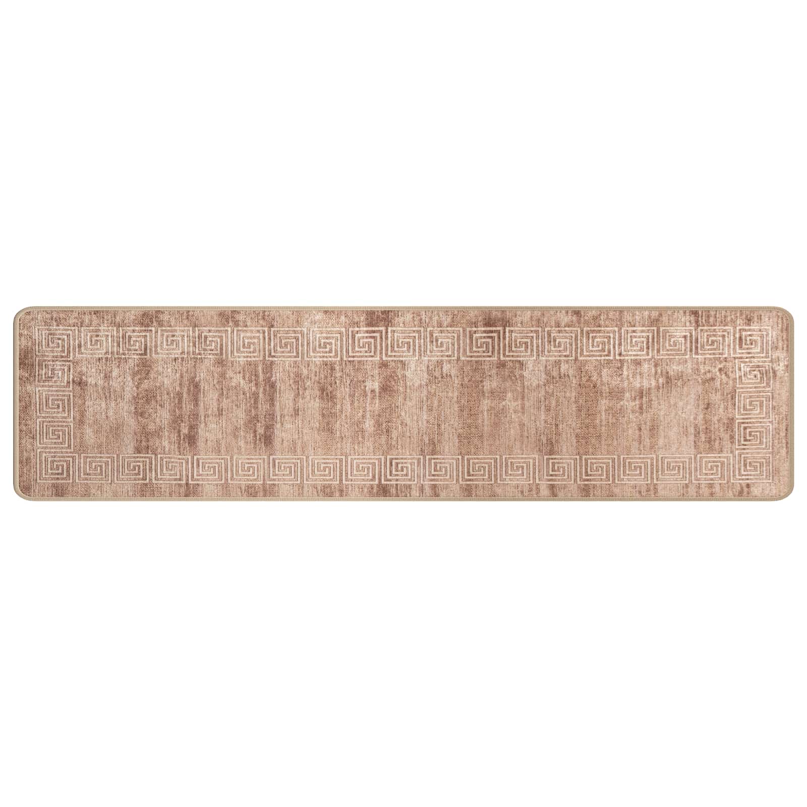 vidaXL Behúň MARSA Béžová a zlatá 50 x 350 cm Polyester a PVC