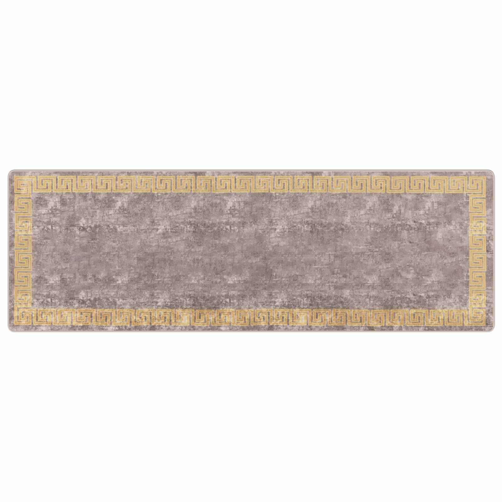 vidaXL Covor Runner MARSA Gri 100 x 300 cm Poliester și PVC-image-42023362