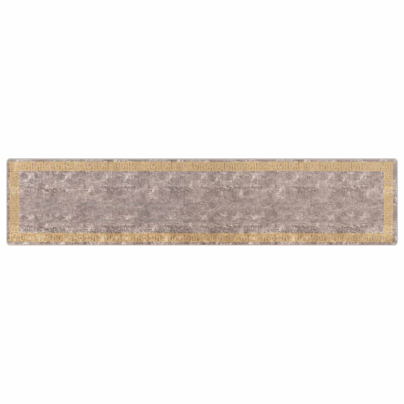 vidaXL Covor Runner MARSA Gri 100 x 450 cm Poliester și PVC-image-42023365