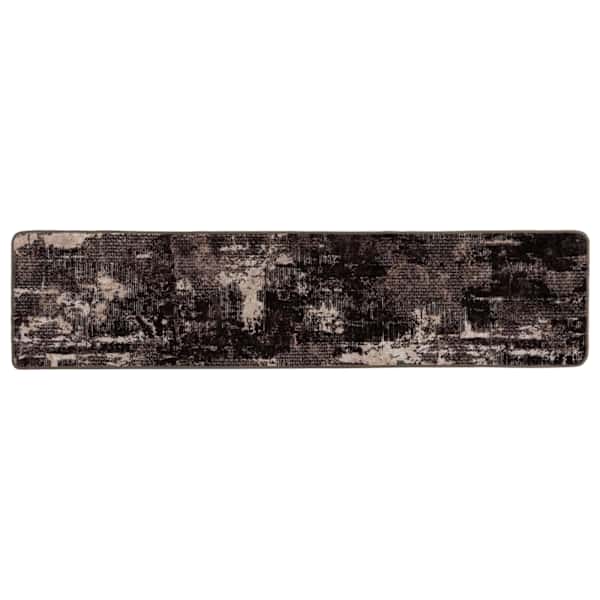 vidaXL Vaip R&auml;tikutoru MARSA Must 50 x 100 cm Pol&uuml;ester ja PVC