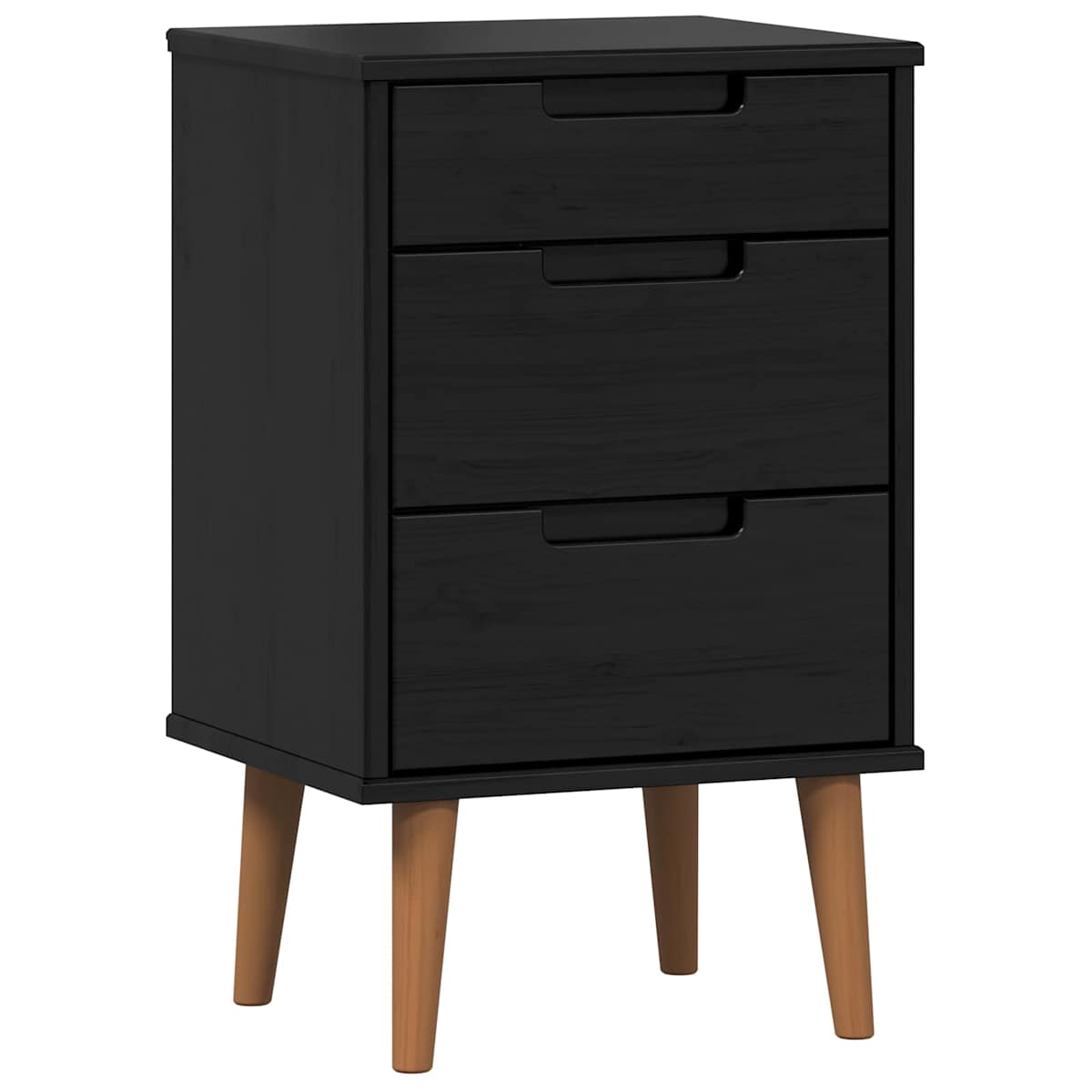 Natskab MOLDE 40 x 35 x 65 cm Massivt fyrretræ - Billede 2