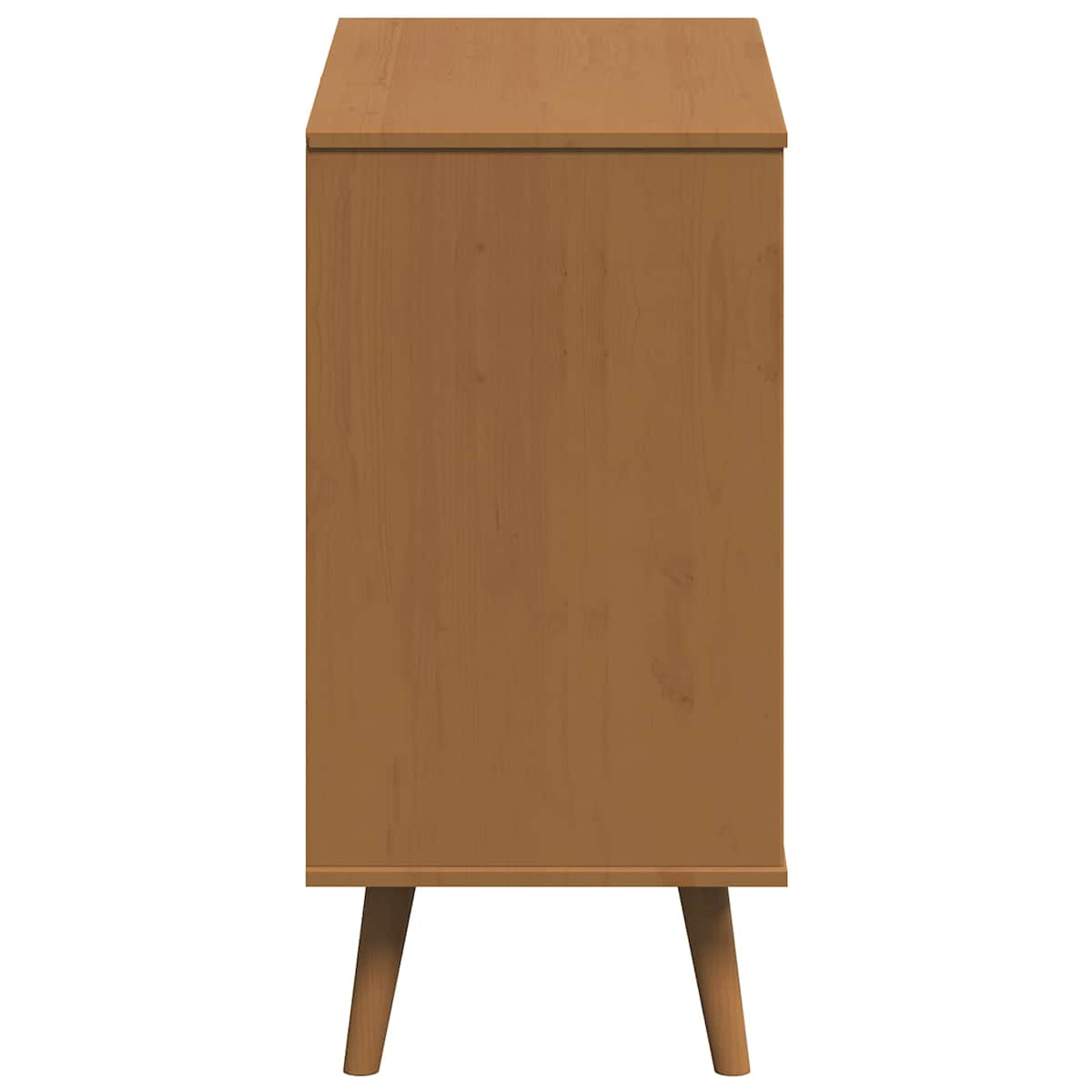 Skuffeskab MOLDE 80 x 40 x 80 cm Massivt fyrretræ - Billede 6