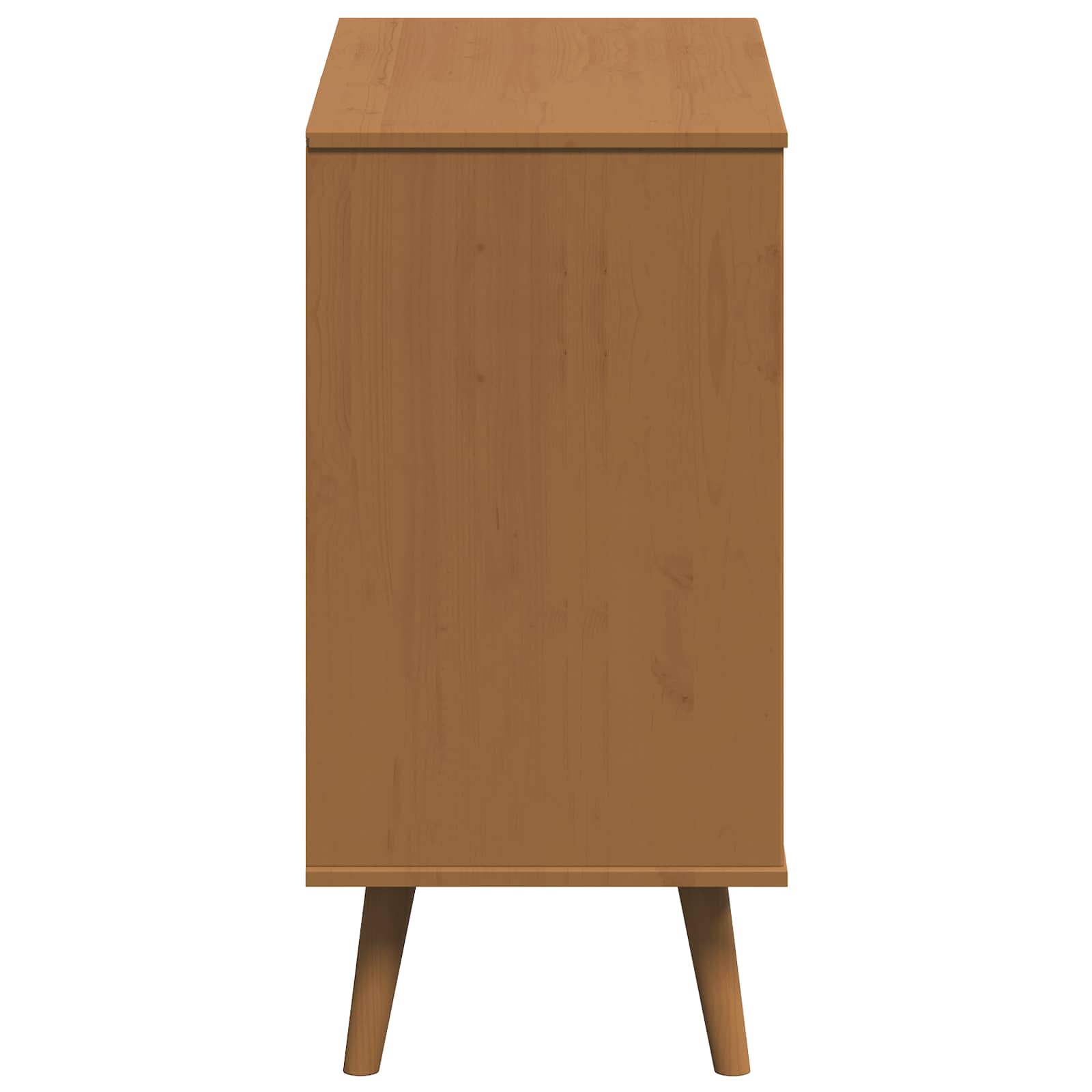 Ladekast MOLDE Caramel 80 x 40 x 80 cm Massief grenenhout image 6