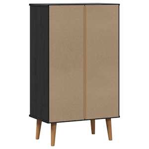 Skříň na obuv MOLDE 59,5 x 35 x 103 cm Masivní borovicové dřevo - obrázek 8