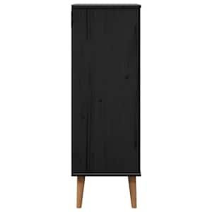Skříň na obuv MOLDE 59,5 x 35 x 103 cm Masivní borovicové dřevo - obrázek 7