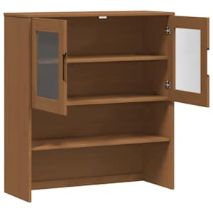 Kotec MOLDE Karameľ 90 x 35 x 100 cm Masivní borovicové dřevo - obrázek 3